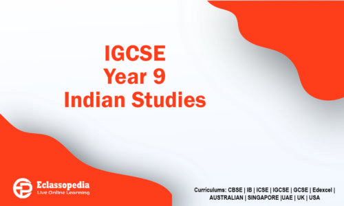 IGCSE Year 9 Indian Studies