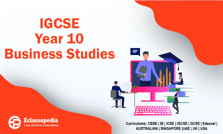 IGCSE Year 10 Business Studies