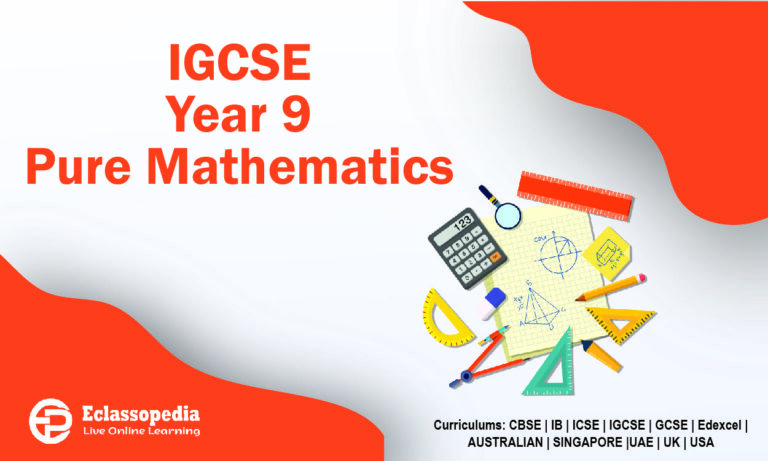 IGCSE Year 9 Pure Mathematics