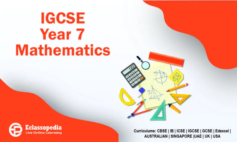 IGCSE Year 7 Mathematics