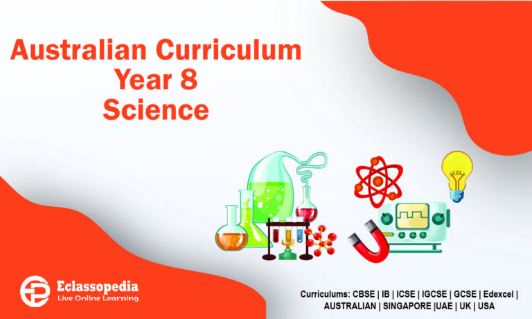 Australian Curriculum Year 8 Science