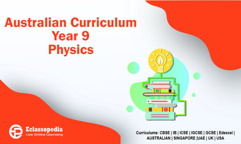 Australian Curriculum Year 9 Physics