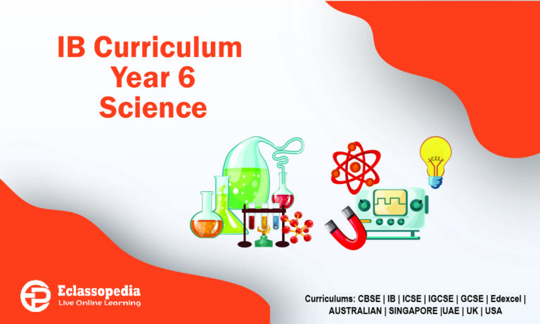 IB Curriculum Year 6 Science