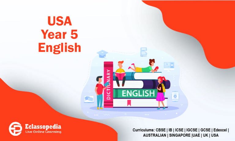 USA Year 5 English