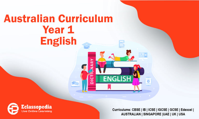Australian Curriculum Year 1 English