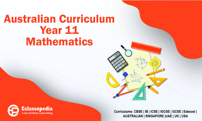 Australian Curriculum Year 11 Mathematics