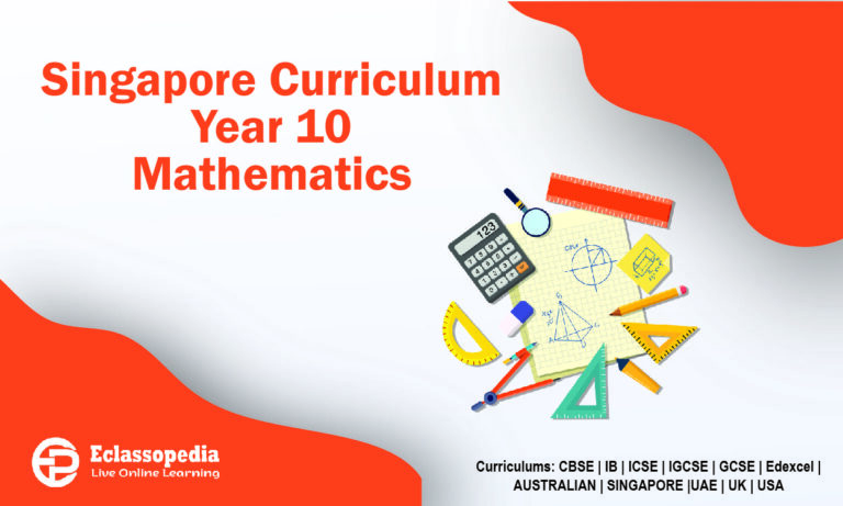 Singapore Curriculum Year 10 Mathematics