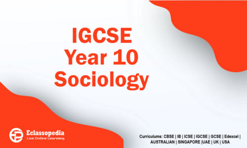 IGCSE Year 10 Sociology
