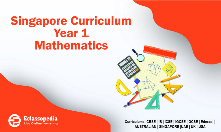 Singapore Curriculum Year 1 Mathematics