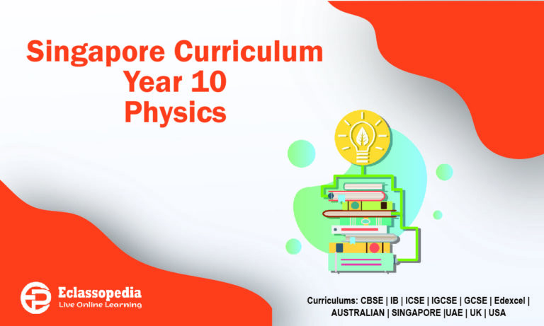 Singapore Curriculum Year 10 Physics