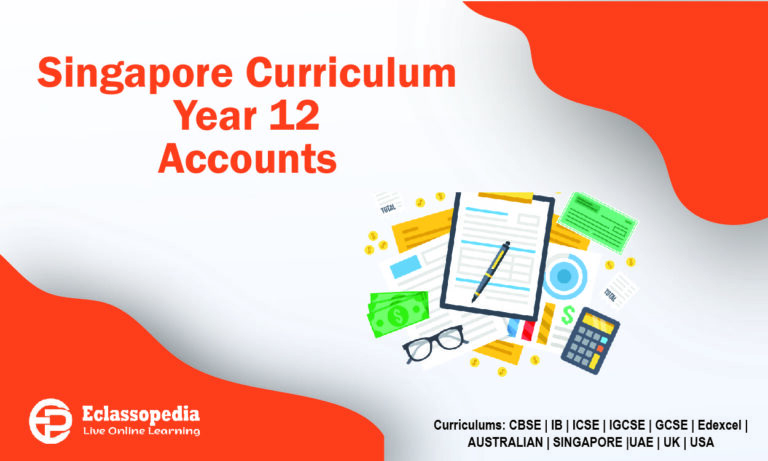 Singapore Curriculum Year 12 Accounts