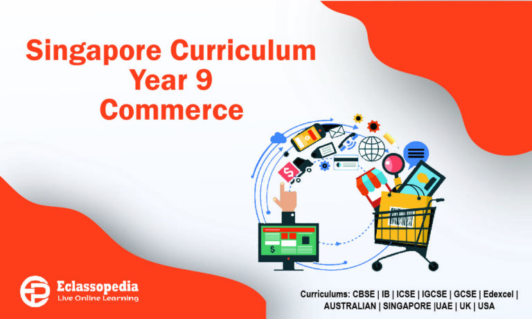 Singapore Curriculum Year 9 Commerce