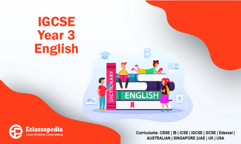 IGCSE Year 3 English