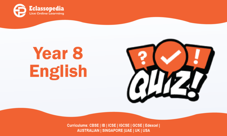 Year 8 English (Quiz)