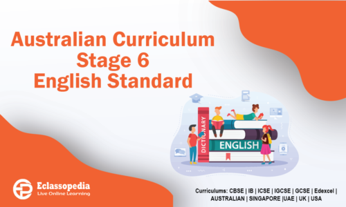 Australian Curriculum Stage 6 English Standard