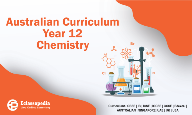 Australian Curriculum Year 12 Chemistry