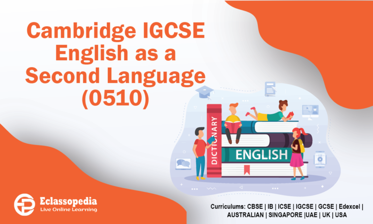 Cambridge IGCSE English as a Second Language (0510)