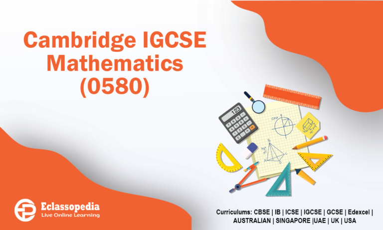 Cambridge IGCSE Mathematics (0580)