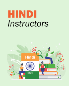 Hindi instructors