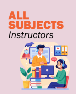 all subjects instructors