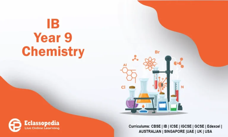 IB Year 9 Chemistry