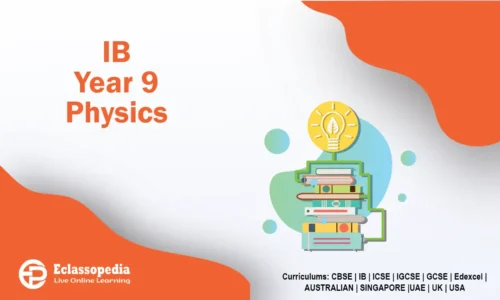 IB MYP Year 9 Physics Concepts & Applications
