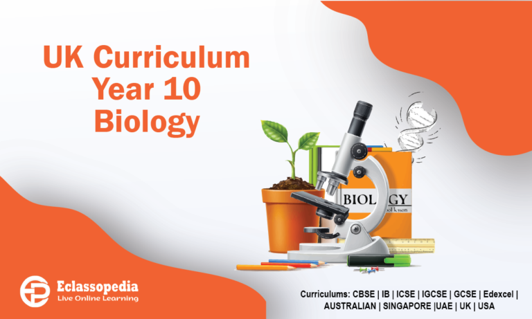 UK Curriculum Year 10 Biology