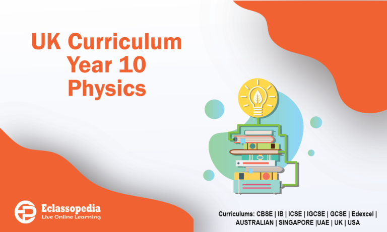 UK Curriculum Year 10 Physics