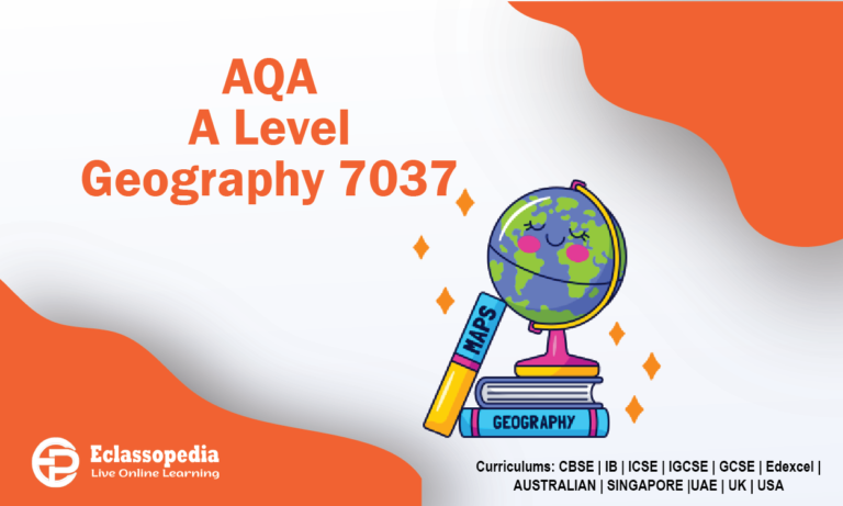 AQA A Level Geography 7037