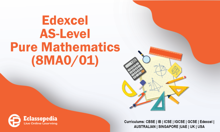 Edexcel AS Pure Mathematics (8MA0/01)