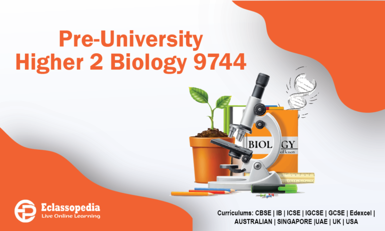 Pre-University Higher 2 Biology 9744