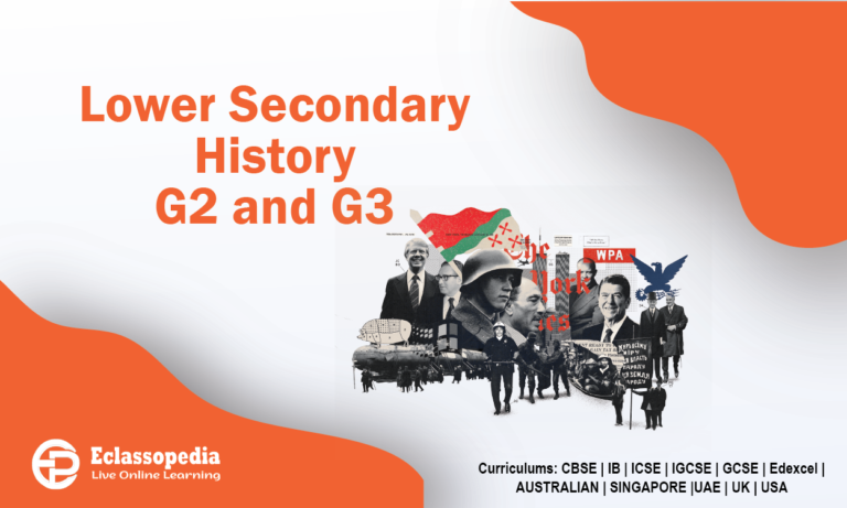 Lower Secondary History G2 and G3