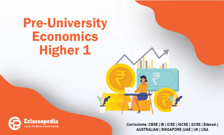 Pre-University Economics Higher 1