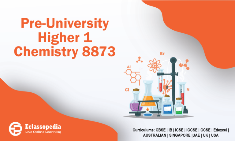 Pre-University Higher 1 Chemistry 8873