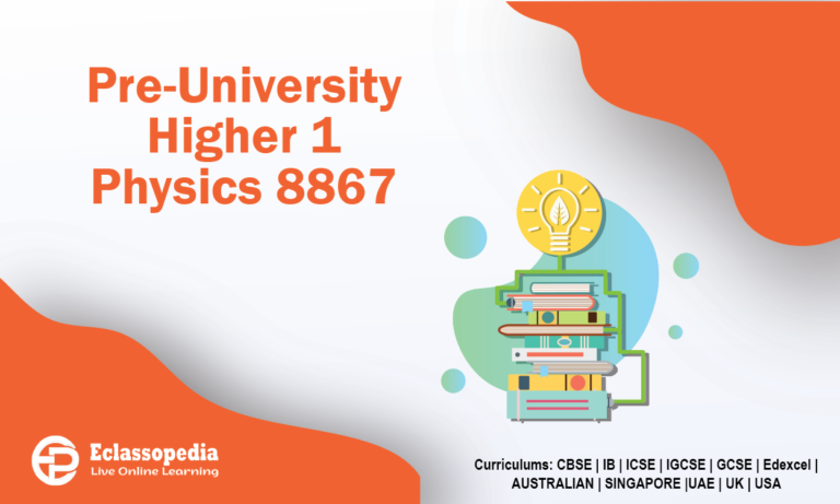 Pre-University Higher 1 Physics 8867