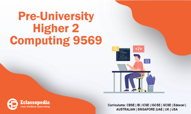 Pre-University Higher 2 Computing 9569