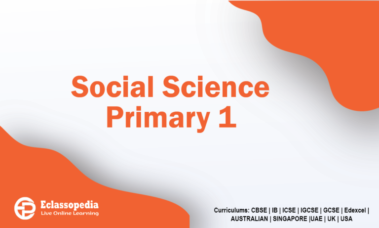 Social Science Primary 1