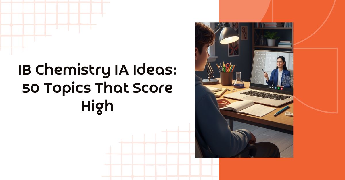 IB Chemistry IA Ideas