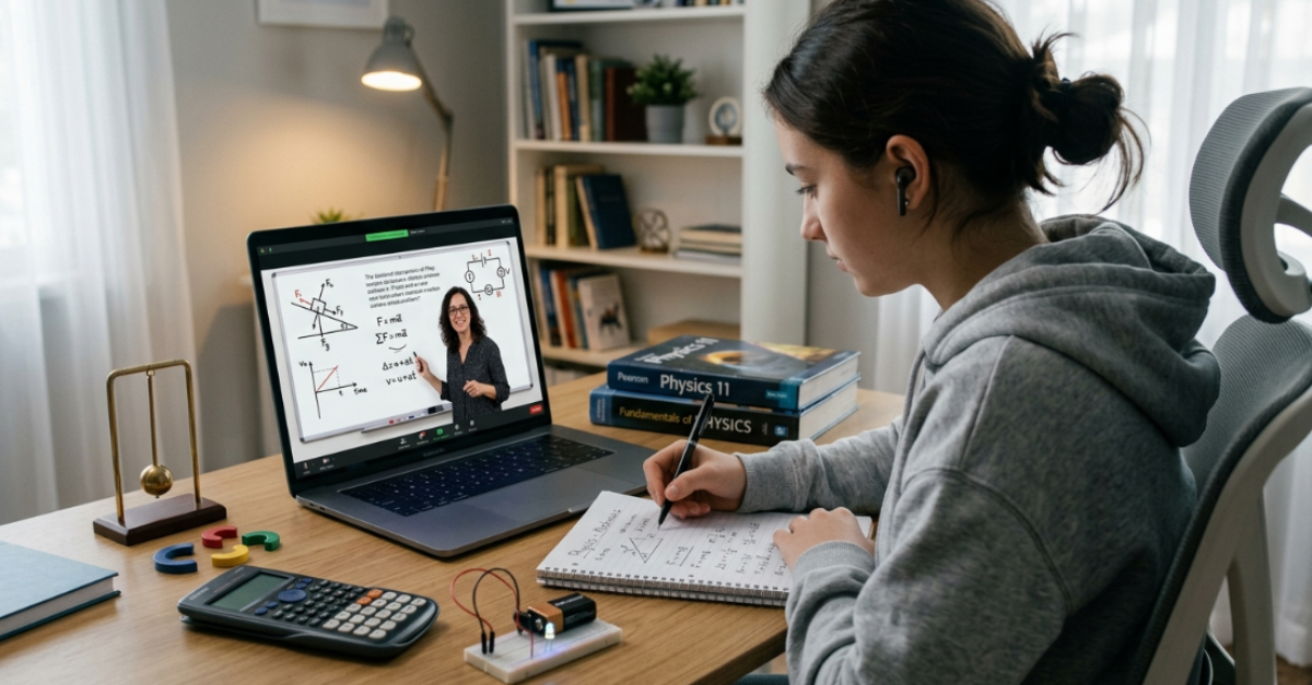 One to One Physics Tutoring Online: Like Having Einstein on Speed Dial