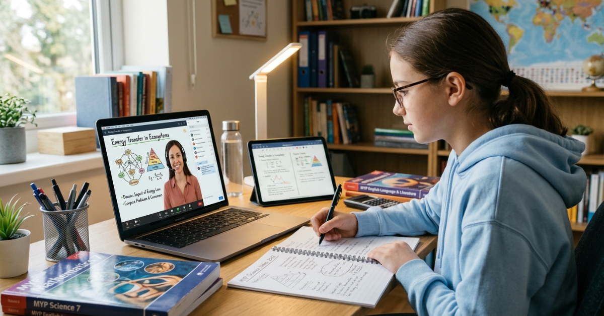 The Comeback Story: Struggling Learners and Online Tuition for MYP Students