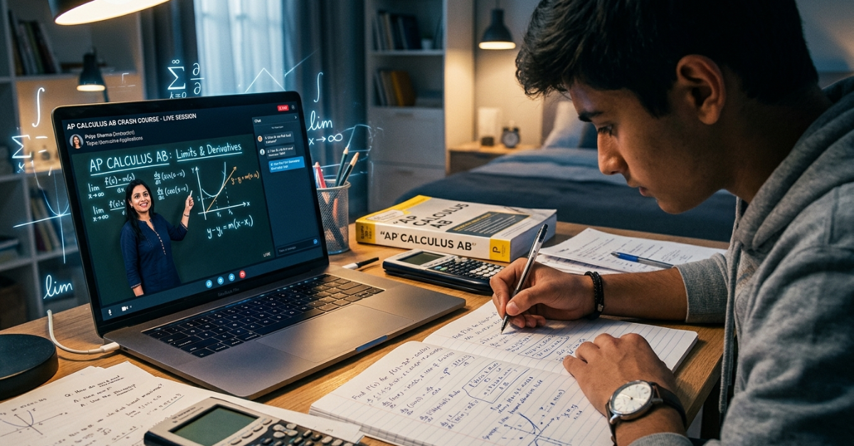 AP Calc AB Crash Course: A Concept-First Approach to Scoring High