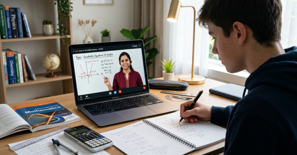live online classes for IGCSE Maths