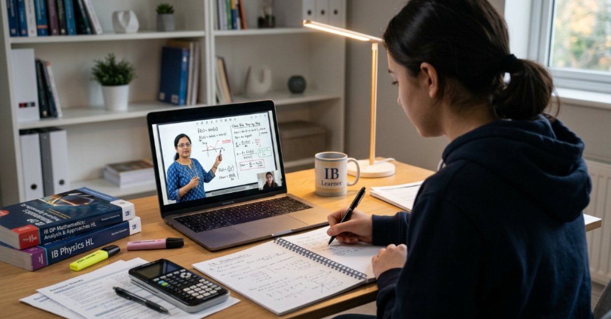Private IB Tutor Online for Students Balancing Sports, Music, and IB